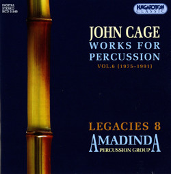 Cage: Works for percussion, Vol. 6 (1975-1991)