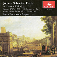 Bach, J.S.: Musical Offering / Flute Sonata, Bwv 1035 / 14 Verschiedene Canones