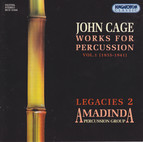 Cage: Works for Percussion, Vol. 1 (1935-1941)