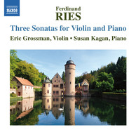 Ries: 3 Sonatas for Violin & Piano