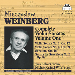 Weinberg: Complete Violin Sonatas, Vol. 1