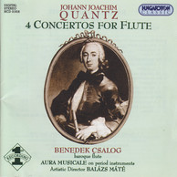 Quantz: 4 Flute Concertos