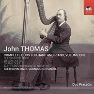 Thomas: Complete Duos for Harp & Piano, Vol. 1
