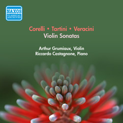 Violin Recital: Grumiaux, Arthur - Tartini, G. / Corelli, A. / Vitali, T. / Veracini, F.M. (1957)