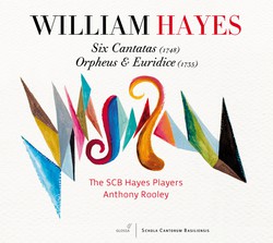 Hayes: 6 Cantatas - Orpheus and Euridice