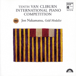 10th Van Cliburn International Piano Competition: Gold Medalist
