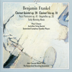 Frankel, B.: Clarinet works