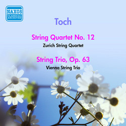 Toch: String Quartet No. 12 / String Trio, Op. 63 (1958)