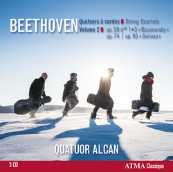 Beethoven: String Quartets, Vol. 2