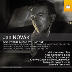 Jan Novák: Orchestral Music, Vol. 1