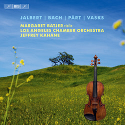 Jalbert, Bach, Pärt & Vasks – music for violin and orchestra