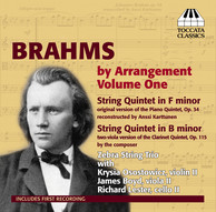 Brahms by Arrangement, Vol. 1
