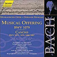 Johann Sebastian Bach - Musical Offering, Canons
