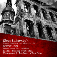 Shostakovich: Chamber Symphony, Op. 110a - Strauss: Metamorphosen for 23 Strings