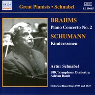 Brahms: Piano Concerto No. 2 / Schumann: Kinderszenen (Schnabel) (1935, 1947)