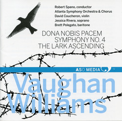 Vaughan Williams: Dona nobis pacem, Symphony No. 4 & The Lark Ascending