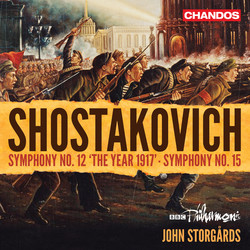 Shostakovich: Symphonies Nos. 12 and 15