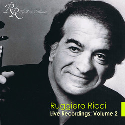 Violin Recital: Ricci, Ruggiero - Beethoven, L. Van / Franck, C. / Arnold, M. / Bull, O.B. / Liszt, F.
