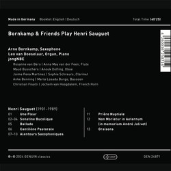 Bornkamp & Friends Play Henri Sauguet