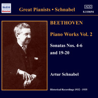 Beethoven: Piano Sonatas Nos. 4-6 and 19-20 (Schnabel) (1932-1935)