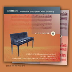 C.P.E. Bach: Keyboard Music, Vol.15