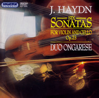 Haydn: 6 Duos (Sonata) for Violin and Viola (Arr. for Violin and Bass), Hob.Vi:1-6