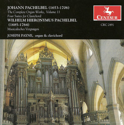 Pachelbel, J.: Organ Music (Complete), Vol. 11