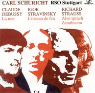 Debussy: La mer - Stravinksy: The Firebird Suite - Strauss: Also sprach Zarathustra (1952-1957)