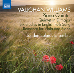 Vaughan Williams: Piano Quintet, Quintet in D Major, & 6 Studies in English Folk Song