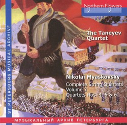 Myaskovsky: Complete String Quartets, Vol. 2: Nos. 4-6