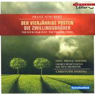 Schubert, F.: Vierjahrige Posten (Der) / Zwillingsbruder (Die) [Opera]
